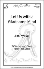 Let Us with a Gladsome Mind SATB choral sheet music cover Thumbnail